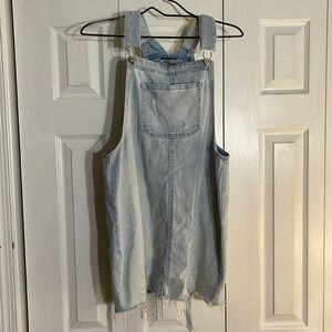 Denim Overall Dress - Wild Fable - Size M
